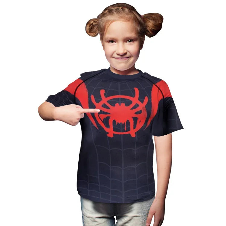 Футболка для мальчиков детская одежда футболка летние модные топы унисекс с