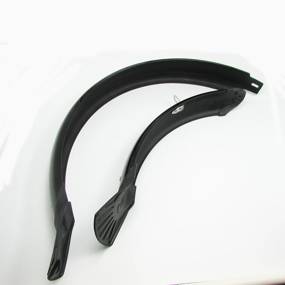 MTB Road Bicycle Mudguard 16 20 26 inch Chrome plastic Mountain Bike Fenders Set Mudguards for Bicycle Front And Rear Fenders