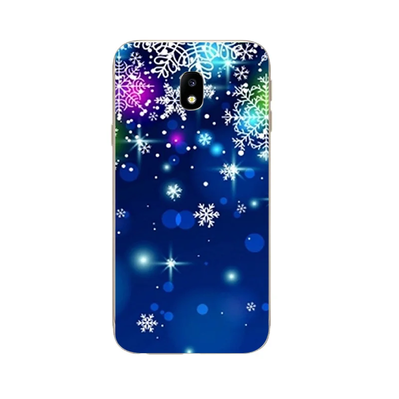 ТПУ чехол s для samsung Galaxy S8/S8 Plus чехол для телефона для Galaxy J3 J5 J7 чехол для J3 Prime чехол с рождественским рисунком