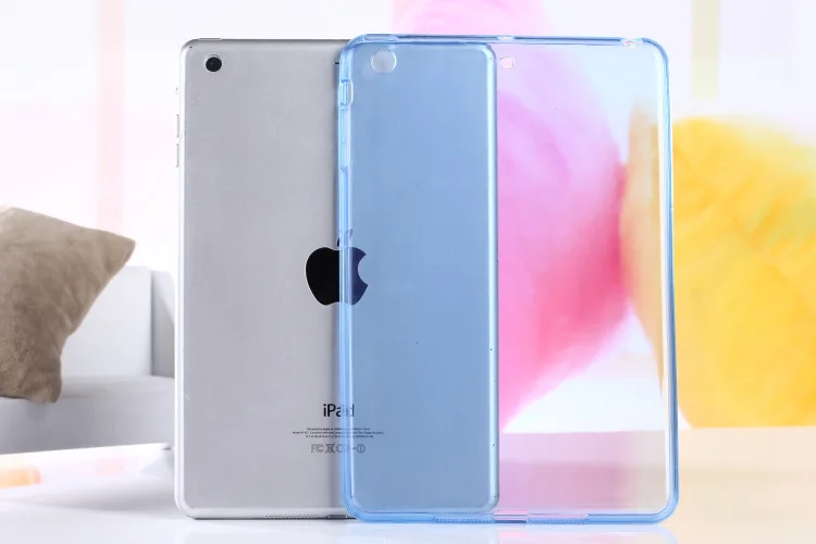 Мягкий ТПУ чехол для Apple iPad mini 1 2 3 кремния Кристальное ясное прозрачное покрытие для iPad mini 123 7,9 дюймов планшет чехол s+ ручка