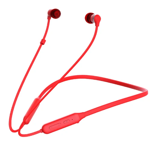 DACOM L06 Bluetooth наушники спортивные Беспроводные наушники с микрофоном гарнитура для бега шейные наушники для iPhone Xiaomi huawei - Цвет: red earphone