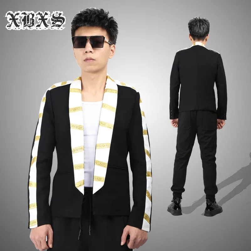 2019 Новое Вечернее платье мужская одежда в западном стиле красивый костюм певицы
