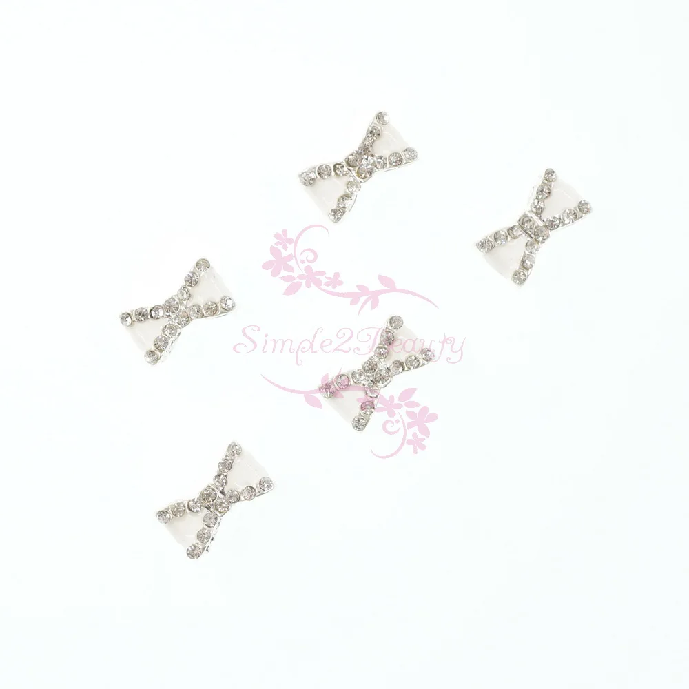 10 шт./упак. Капельное масло для мальчиков модель с галстуком-бабочкой серебряный