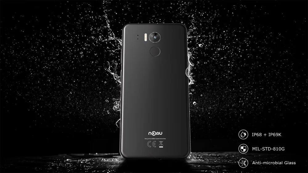 NOM8 водонепроницаемый мобильный телефон MTK6750T Восьмиядерный 5," HD 21MP+ 21MP 4 Гб 64 Гб разблокированный android 7,0 смартфон NFC OTG