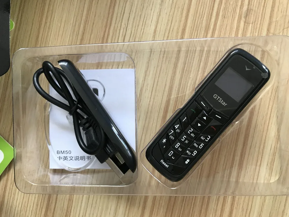 24 часа) GT Star бренд мини bluetooth трубка телефон BM50 0,6" мини мобильный телефон bluetooth наушники для набора номера телефона
