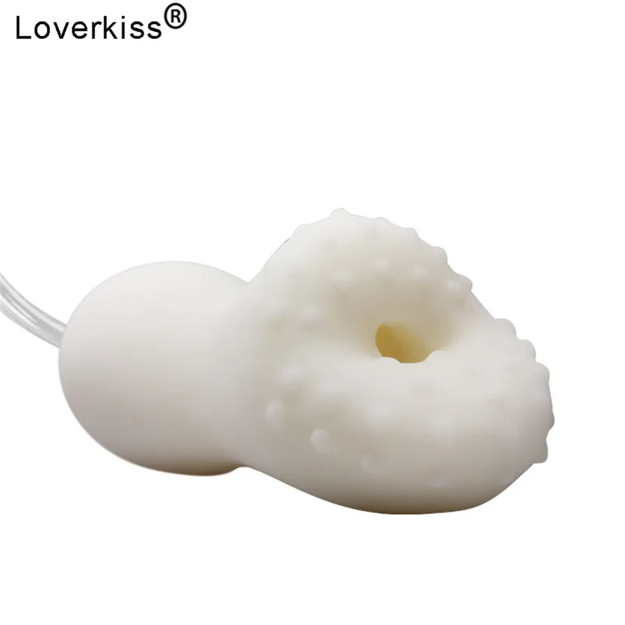 Мужской всасывающий насос Loverkiss ручной для мужской мастурбации пениса Сжимаемый