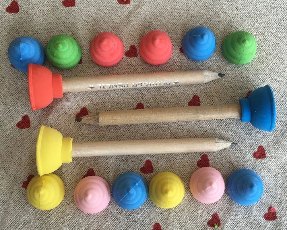 Один Комплект Милый Каваи Набор Туалет Инструментов резиновый Ластик И Карандаш