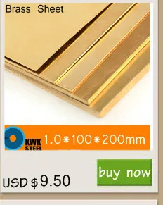 2*100*100 мм латунная листовая пластина CuZn40 2,036 CW509N C28000 C3712 H62 Индивидуальный размер лазерной резки NC