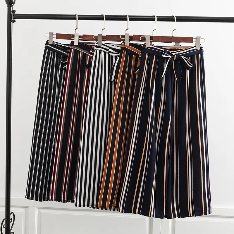 Плюс Размеры Women2019 летняя одежда широкие Штаны модная Повседневное свободные