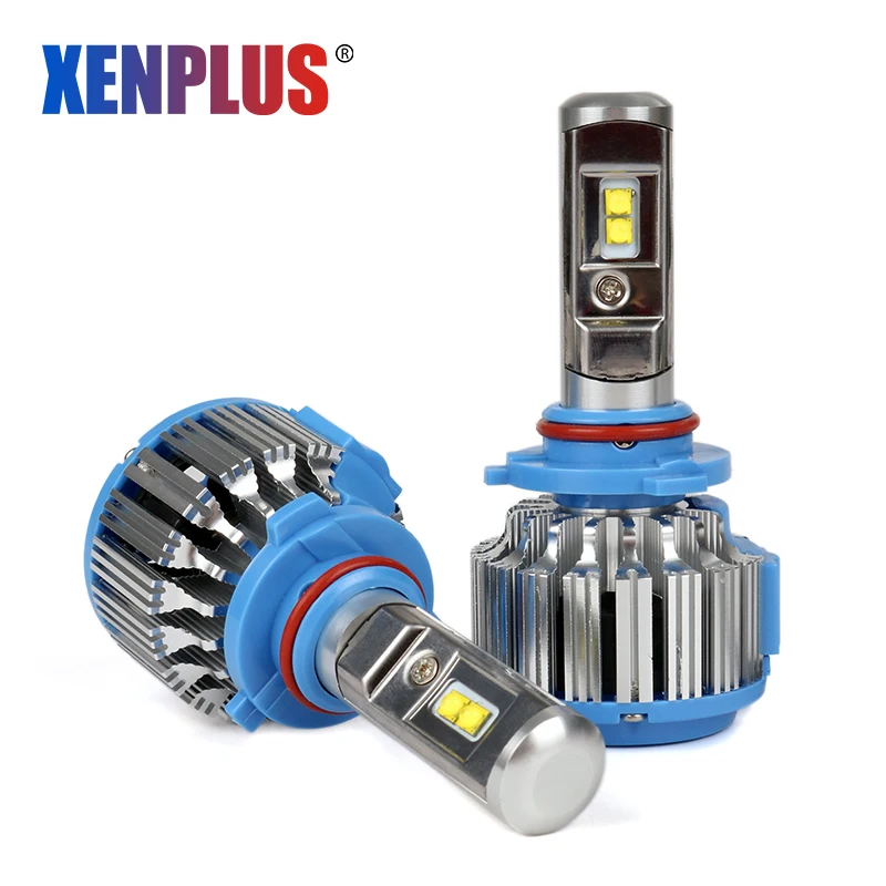 Суперъяркие светодиодсветодиодный головсветильник лампы Xenplus H4 turbo T1 HB4 9005 H7 H11 H1 H3