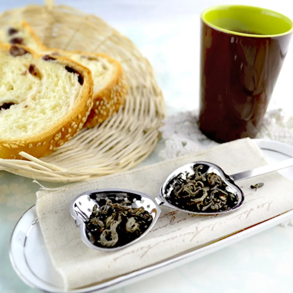 Чай Infuser в форме сердца здоровый интенсивный вкус многоразовый чайный пакетик