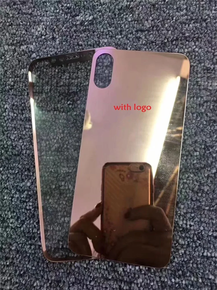 2 шт./партия для Apple IPhone X 7 8 Plus Защитная пленка экрана с зеркальным эффектом