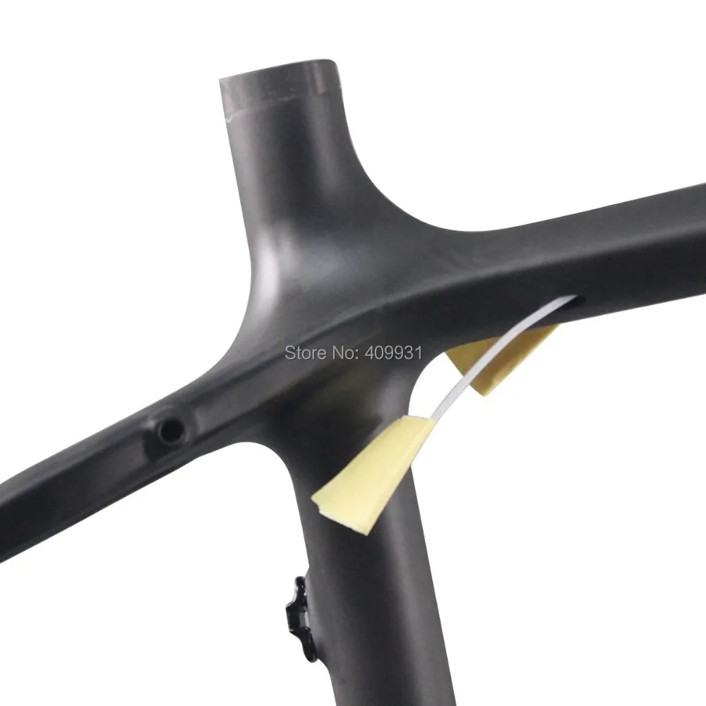 26ER углеродное волокно Толстая велосипедная рама новый дизайн снег углеродная