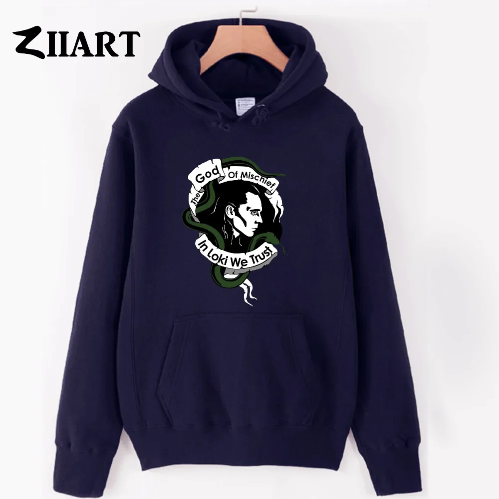 В loki we trust the god of mischief винтажная одежда для портретной пары женские осенне-зимние