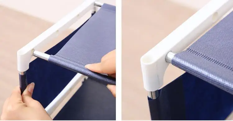 Современный нетканый тканевый стеллаж хранение обуви Съемная дверь обувного шкафа полка органайзер подставка держатель сохранить комнату аккуратный Экономия пространства