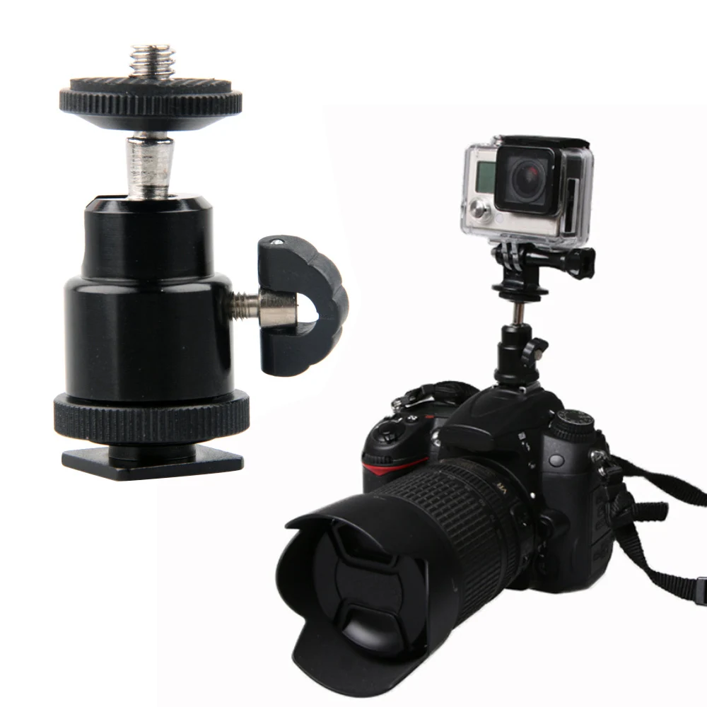 Вращающийся Кронштейн Gosear с шариковой головкой для Gopro Go Pro Hero 5 4 3 2 Xiaomi Yi K SJ4000|for gopro