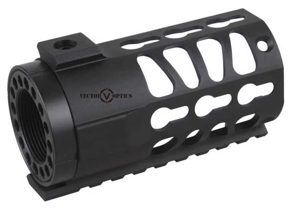 Векторная Оптика Тактический KEYMOD 4 дюймов Бесплатная поплавок Handguard Пикатинни
