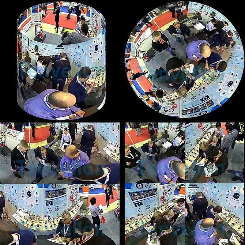 V380 домашняя камера безопасности 360 градусов панорамный объектив рыбий глаз WiFi IP камера CCTV камера видеонаблюдения 960PH панорамная