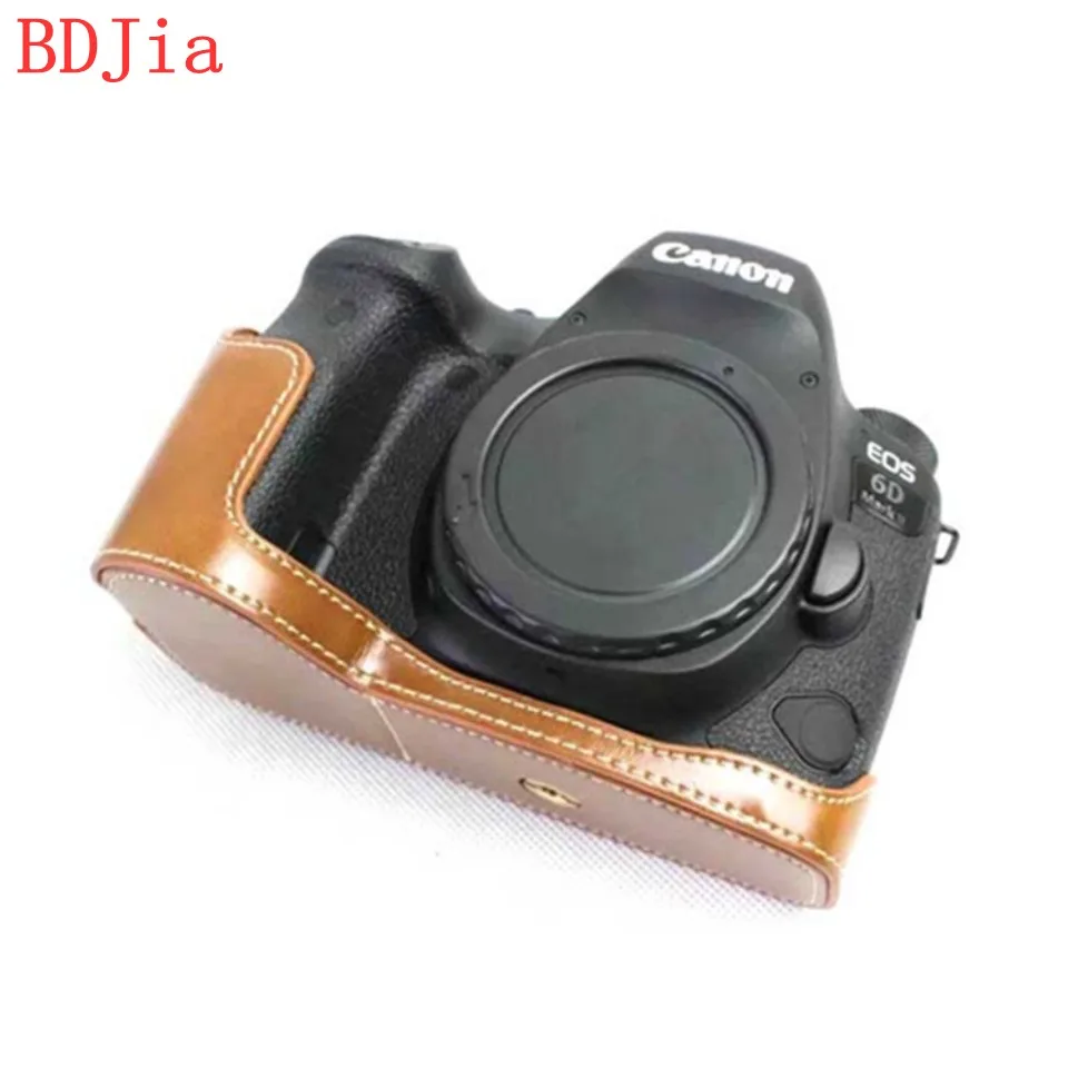 Новинка 2019 сумка для камеры чехол Canon 6D2 6DII 6D Mark II комплект из искусственной кожи с
