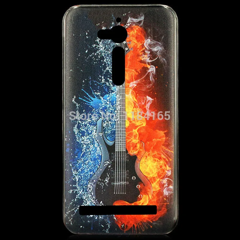 Case for ASUS Zenfone Go (5.0) ZB500KL Fashion Cute Soft TPU Skin Gel Cover Beautiful Flower |