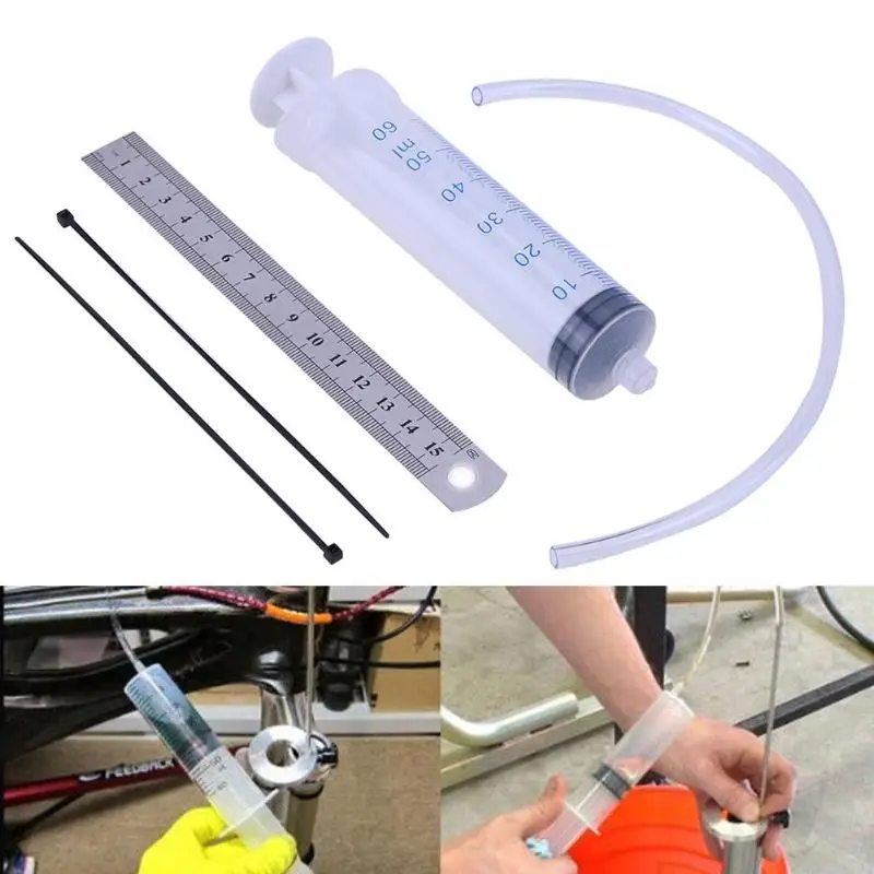 

Fork Oil Tool Kit Level Tuning Syringe Gauge Suspension Shock Sag Adjuster Remove Oil Engines Transmissions Car Maintenance