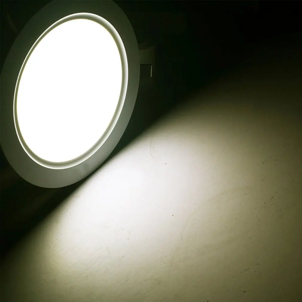 LED Round Panel Light Ultra Thin Ceiling Lamp 3W/ 6W/9W/12W/15W/18W | Лампы и освещение