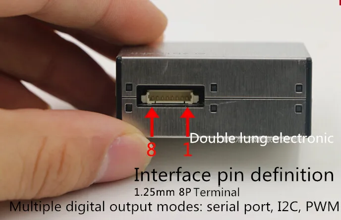 Датчик частиц/пыли PM2.5 лазер внутри цифровой модуль вывода очиститель воздуха
