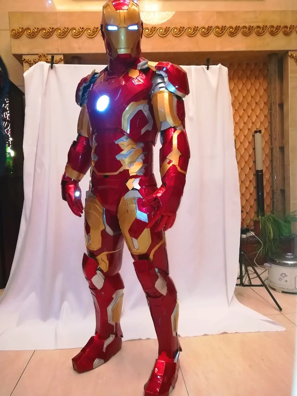 

Iron Man MK43 Suit Iron Man Cosplay Costume Wearable Made to Measure and Movie Accurate Iron Man Armor