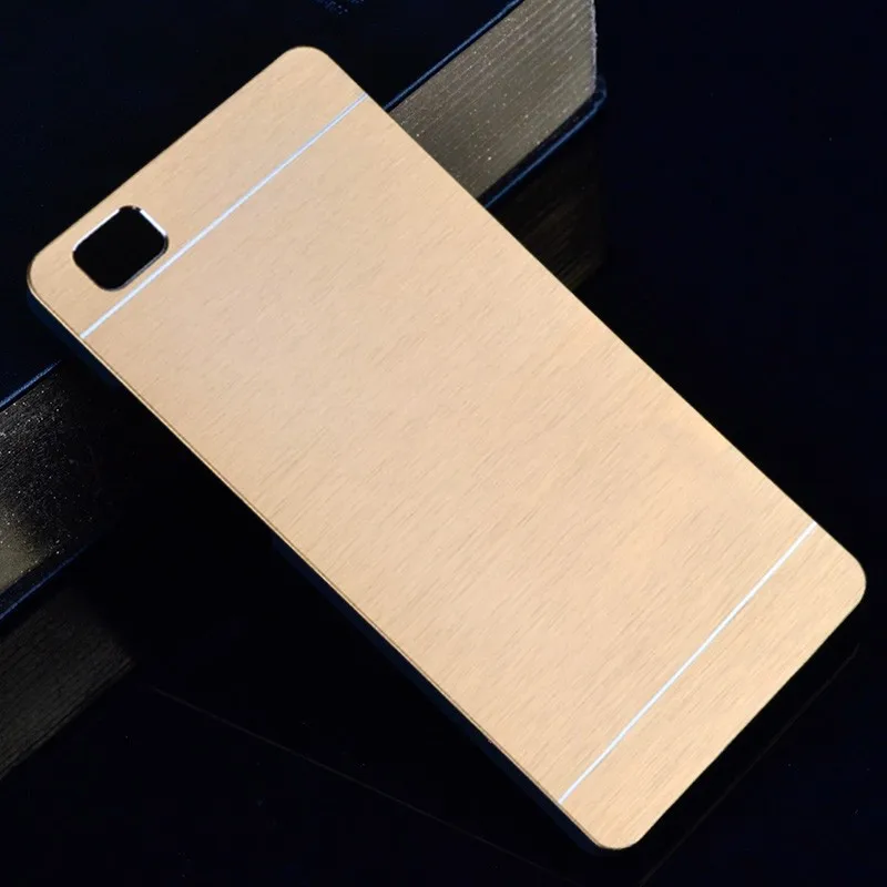 Для huawei P8 lite чехол P8Lite тонкий металлический алюминиевый матовый чехол для телефона для huawei P 8 Lite жесткая пластиковая оболочка корпуса