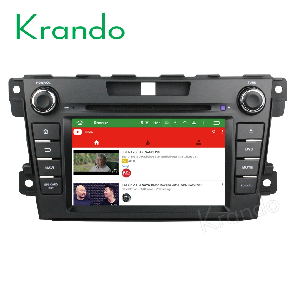 Krando Android 8,0 автомобильный Радио gps навигационная система для Mazda CX-7 2007- dvd-плеер Мультимедиа стерео Wifi 3g поддержка bose