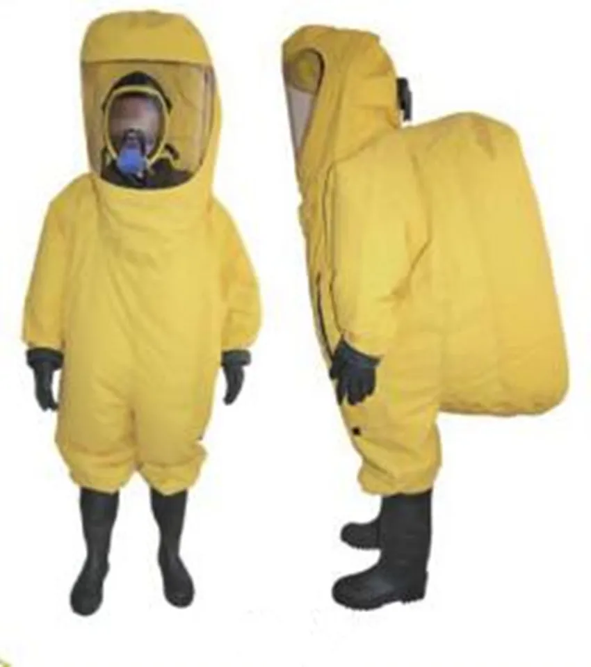 

Heavy Type Yellow Fully Enclosed Chemical Protective Suit