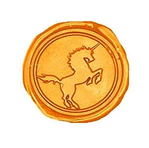 Винтажный крутой Единорог Лошадь пользовательское изображение логотип
