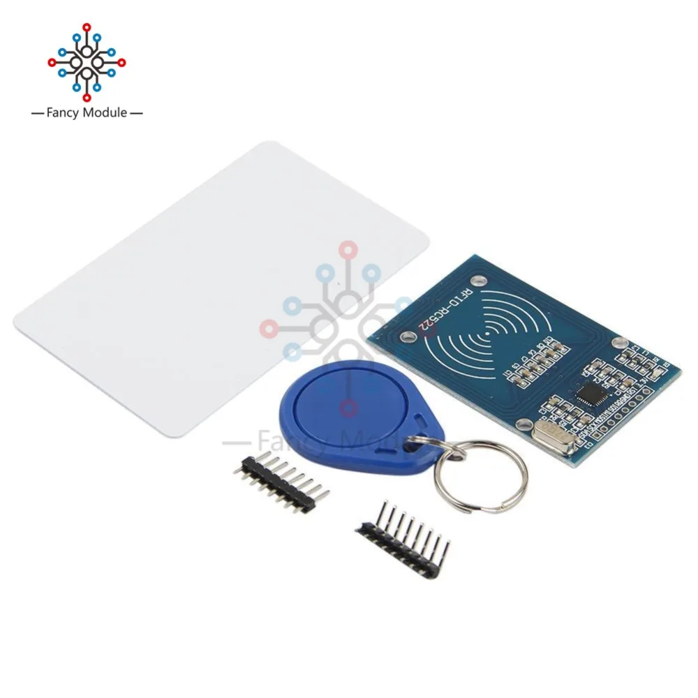 MFRC 522 RC RC522 RFID беспроводной IC модуль S50 Fudan SPI писатель карты брелок сенсор наборы 13