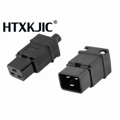 Перезаряжаемый PDU UPS 16A 250VAC IEC 320 C 19 plug, IEC C19 «сделай сам» штекер, IEC 320 C19 разъем IEC C19 розетка 16A разъем C20