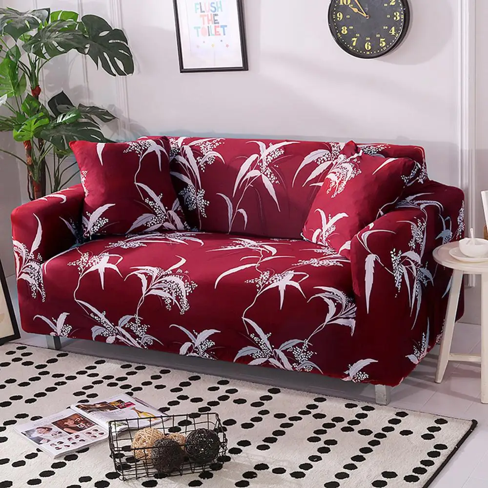 

European Style Sofa Cover Elastic Stretch Tight Wrap Slipcovers All-Inclusive Four Season Sofa Cover Towel 1/2/3/4-seater
