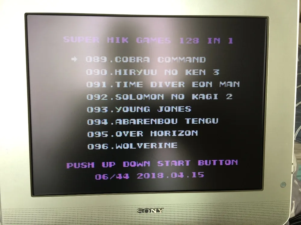 60pin 8bit многоигровая карта: 128x256 КБ в 1 картридж(японская версия