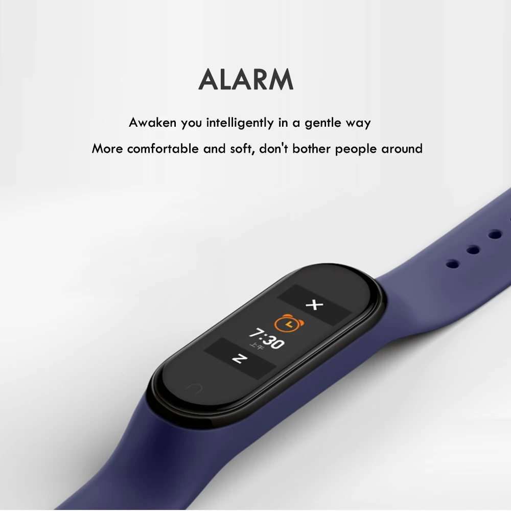 Оригинальный Смарт трекер Xiaomi Mi Band 4 водонепроницаемый Сенсорный экран OLED 5ATM PK