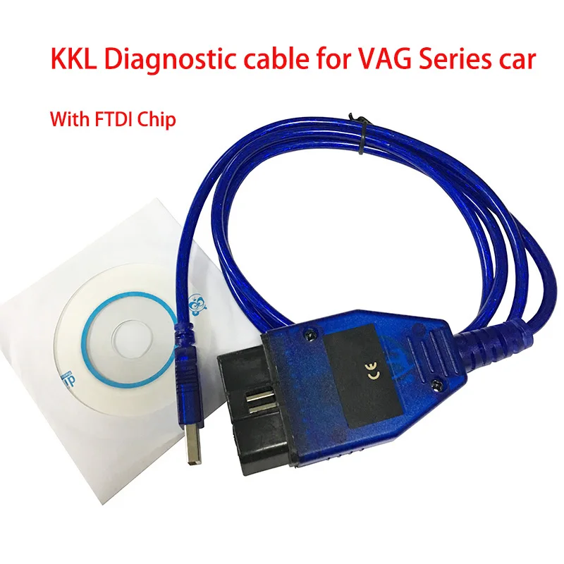 Кабель ForVag com kkl 409 1 кабель для Автосканера с FTDI автомобильный диагностический