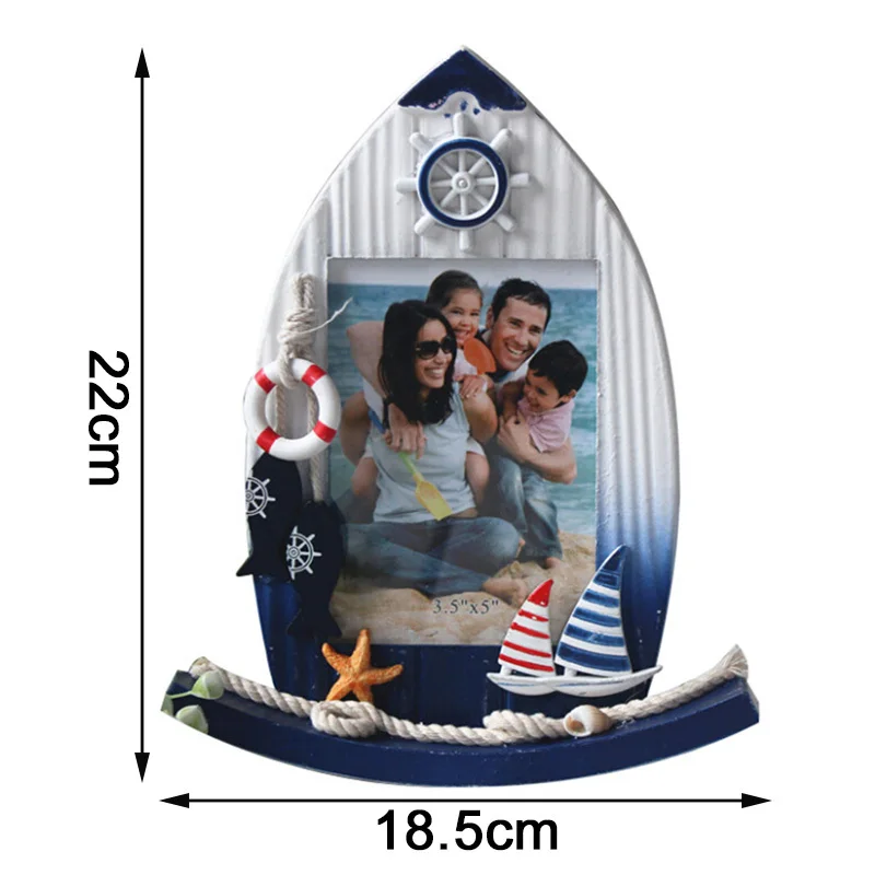 2019 новые деревянные рамки для картин настенные фоторамки Винтаж 5 дюймов Семья