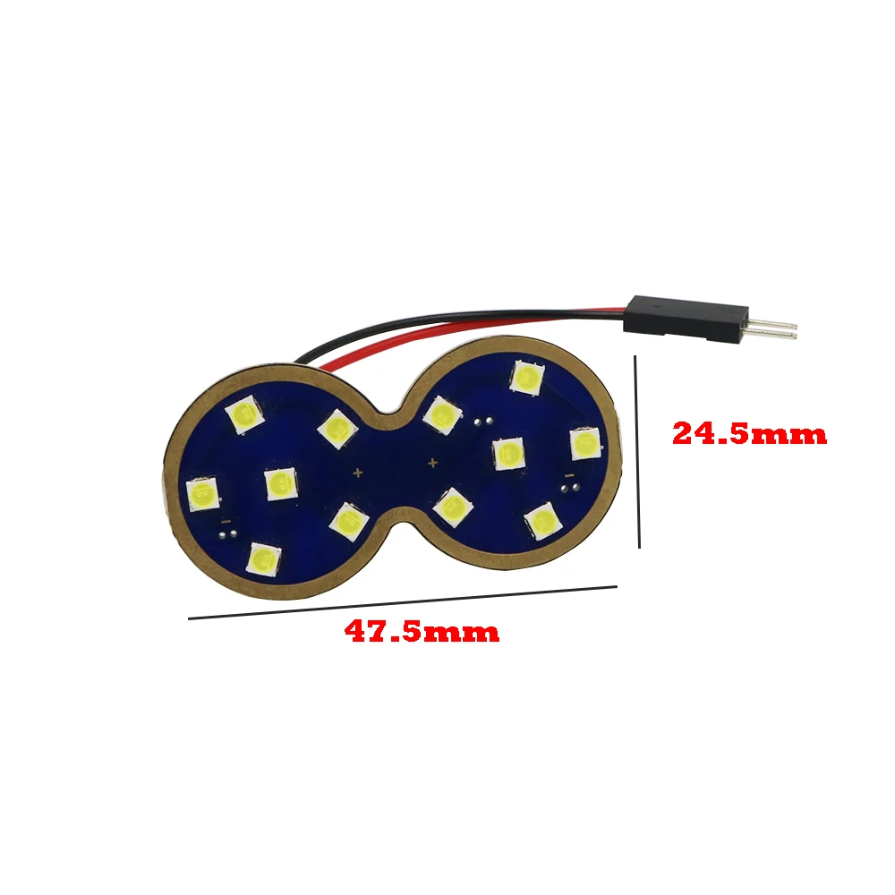 YSY 4 шт. Canbus безошибочный C5W C10W 3030 12smd светодиодный панельный светильник высокого