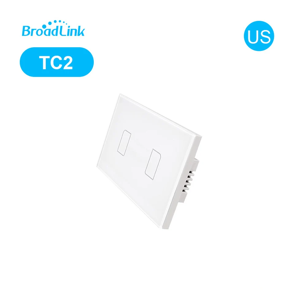 Оригинальный Broadlink TC2 стандарт США переключатель сенсорной панели умный дом