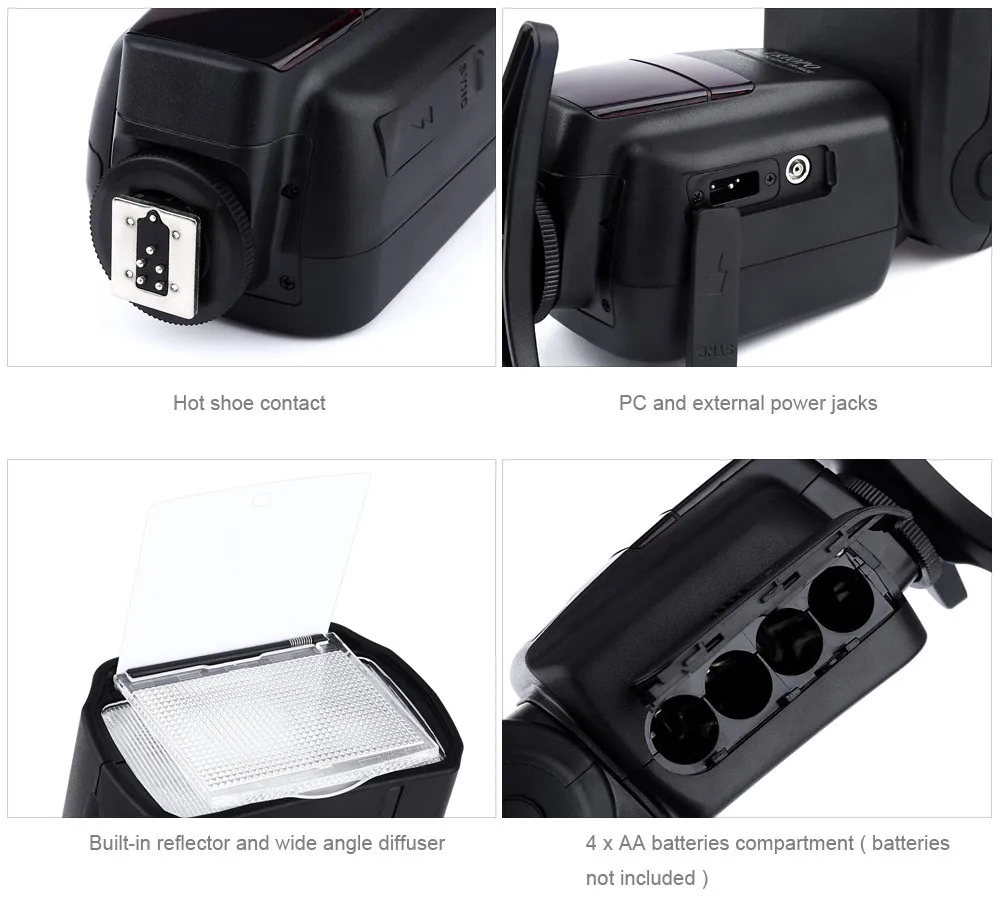 TRIOPO TR - 982IIC 1/8000 HSS Multi LCD Wireless Master Slave Flash Speedlite TTL/M/MULTI/S1/S2/SLAVE for Canon | Электроника