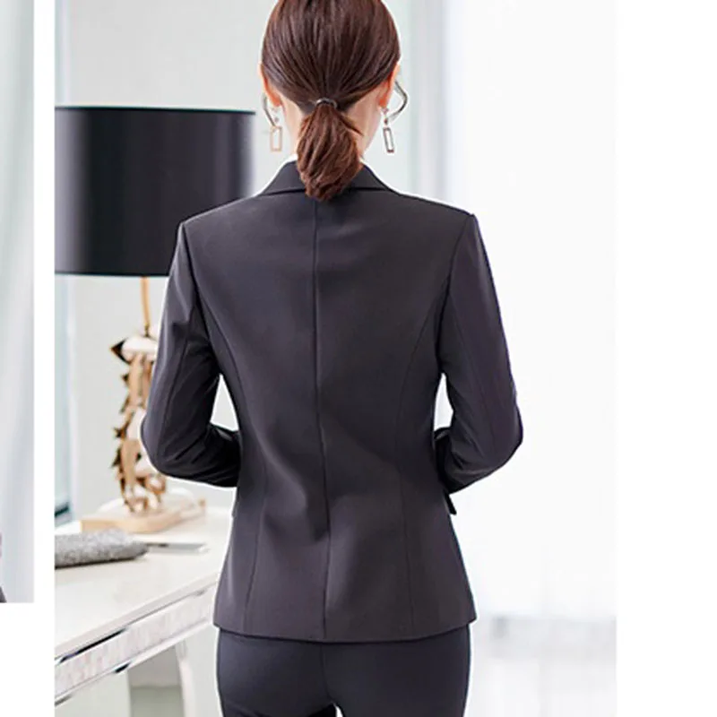 Новинка 2019 женские весенне осенние блейзеры куртки модный черный блейзер на