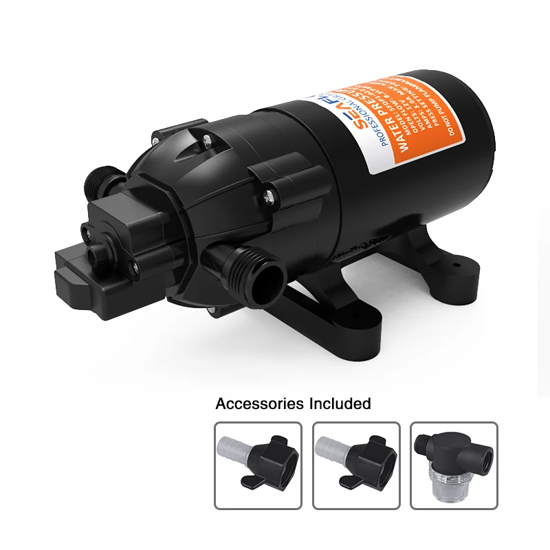 Морской насос высокого давления SEAFLO 6 0 LPM 100PSI для бассейна 12 В постоянного тока