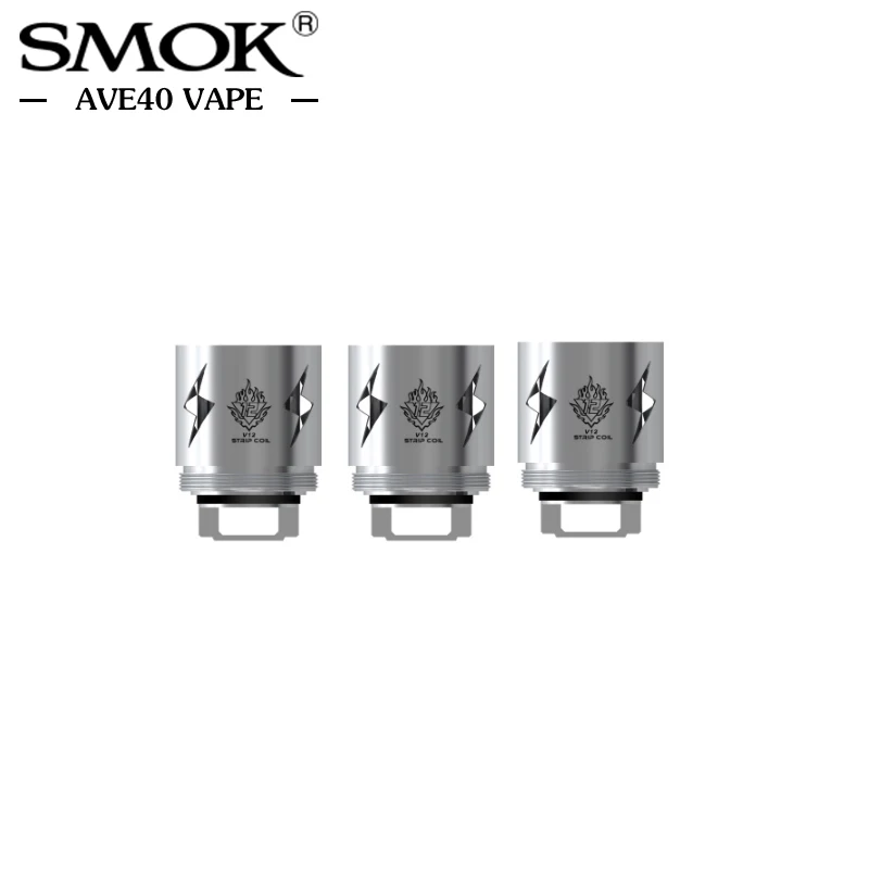 6 шт. SMOK TFV12 бак V12 Q4/T12/T6/T8/X4/сетка/полоса замена катушки ядро для облако король