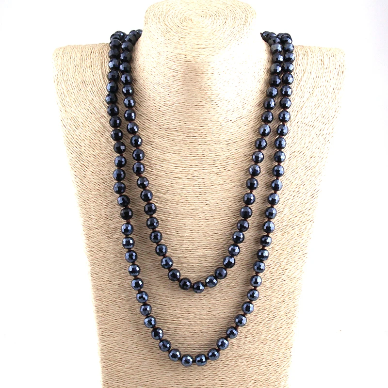 Модное богемное этническое ювелирное изделие 10 мм гранат глобальный стеклянный