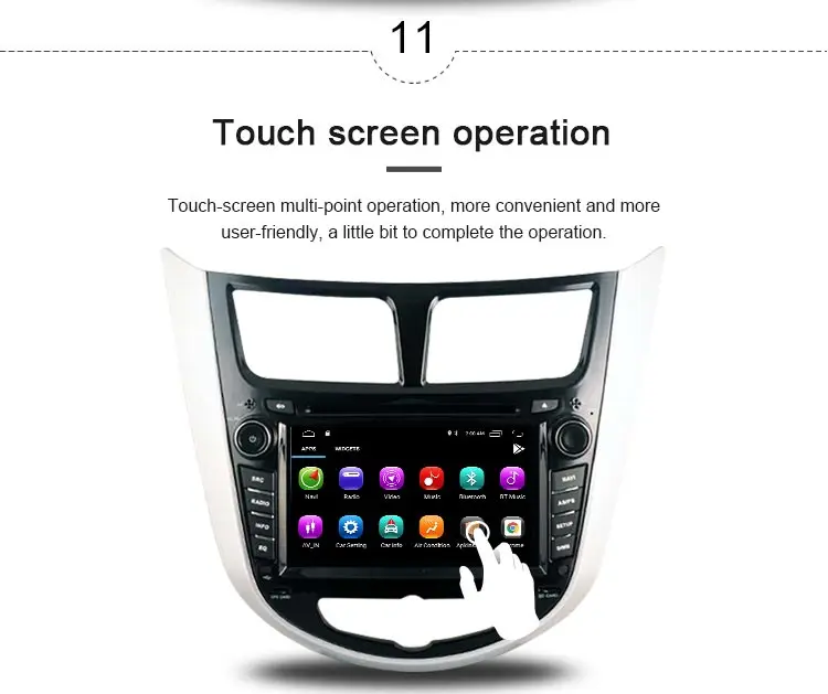 JDASTON Android 10 автомобильный dvd-плеер для hyundai Solaris Verna Accent Мультимедиа gps Navi 2 Din автомагнитола аудио стерео wifi RDS SD