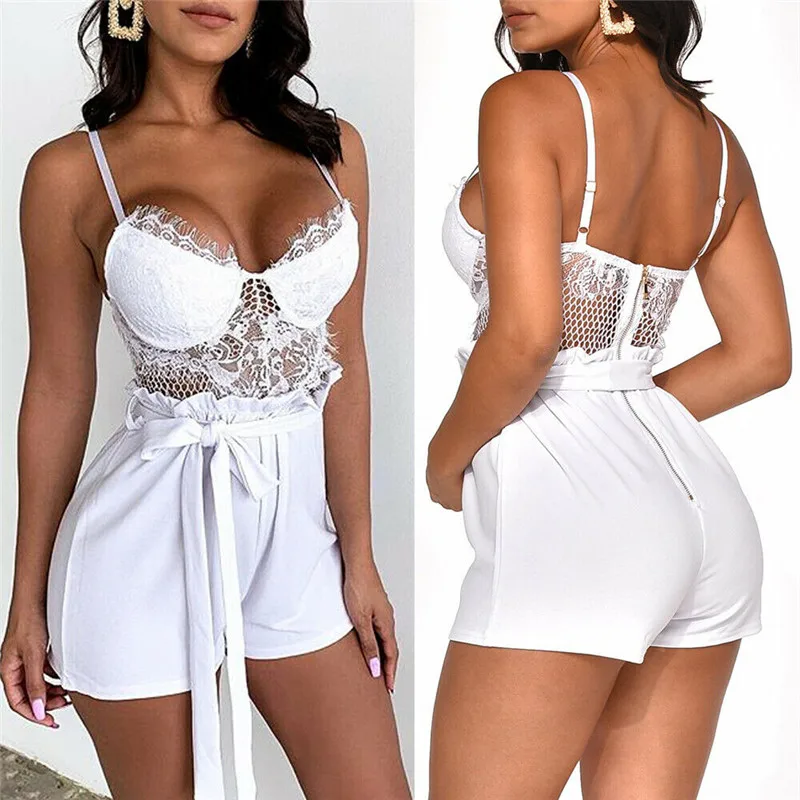 

HIRIGIN Fashion Women Clubwear Shorts Sexy Lady Playsuit Bodycon Party Jumpsuit Pop Romper