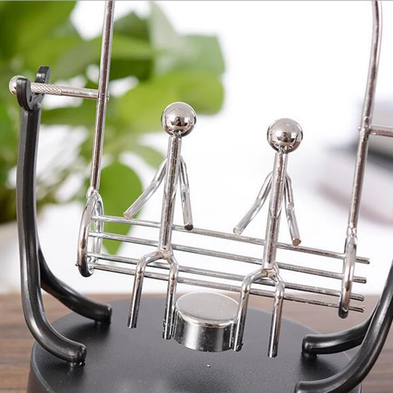 ABS Newtons Колыбель стальной баланс маятник Intstrument Figuines Физика Наука настольная