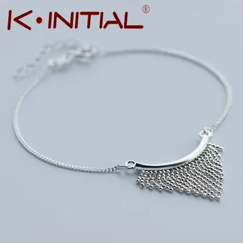 Kinitial, 1 шт., 925 пробы, серебряный, музыкальный символ, браслеты для женщин, CZ кристалл, музыкальная нота, браслет, модное ювелирное изделие, манжета, браслет